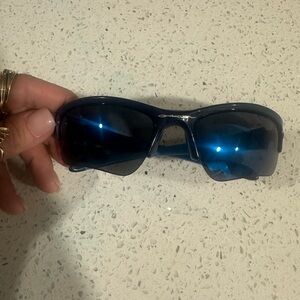 Oakley Quarter Jacket Blue Sports Sunglasses